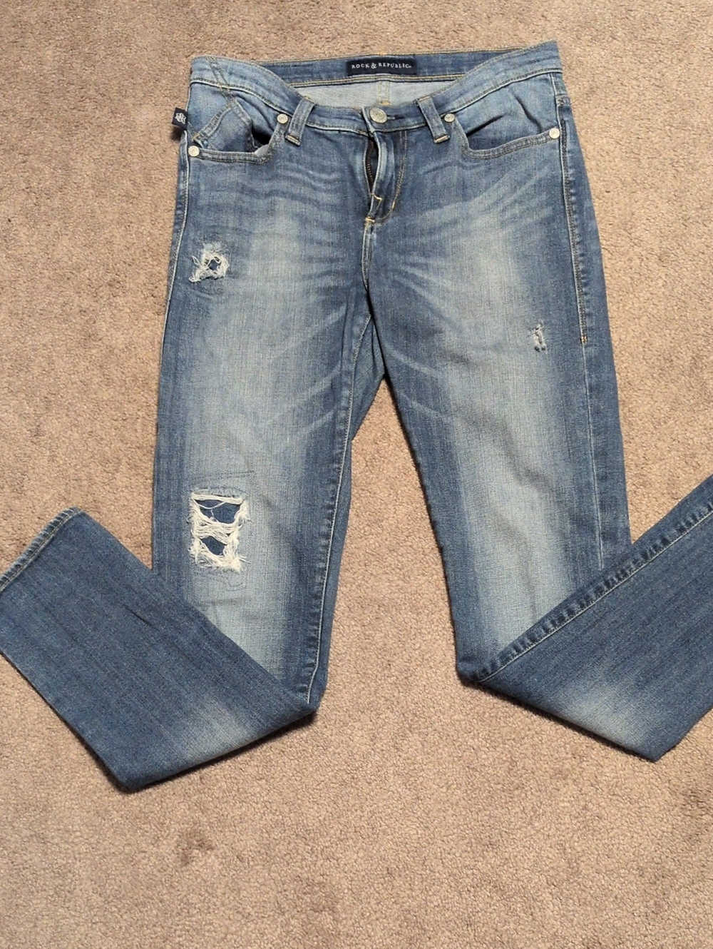 Rock & Republic Wash Ripped  Jeans